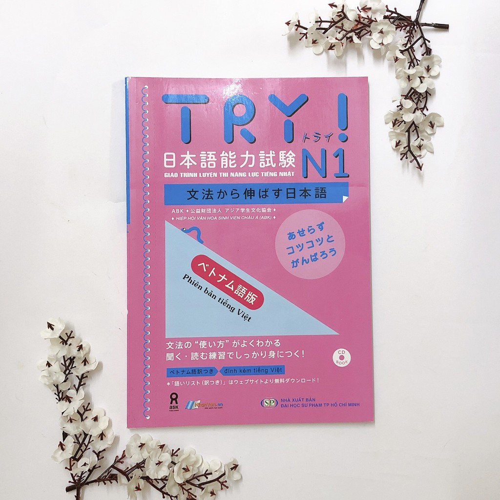 Sách - Try! N1 - Giáo trình luyện thi năng lực Tiếng Nhật N1