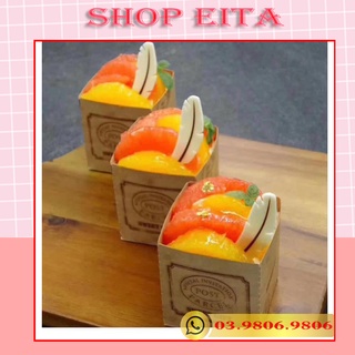 Hộp giấy đựng bánh vuông