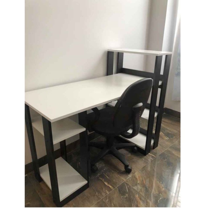 Bàn học/ bàn làm việc kèm kệ sách thông minh - FNL 09 | BigBuy360 - bigbuy360.vn