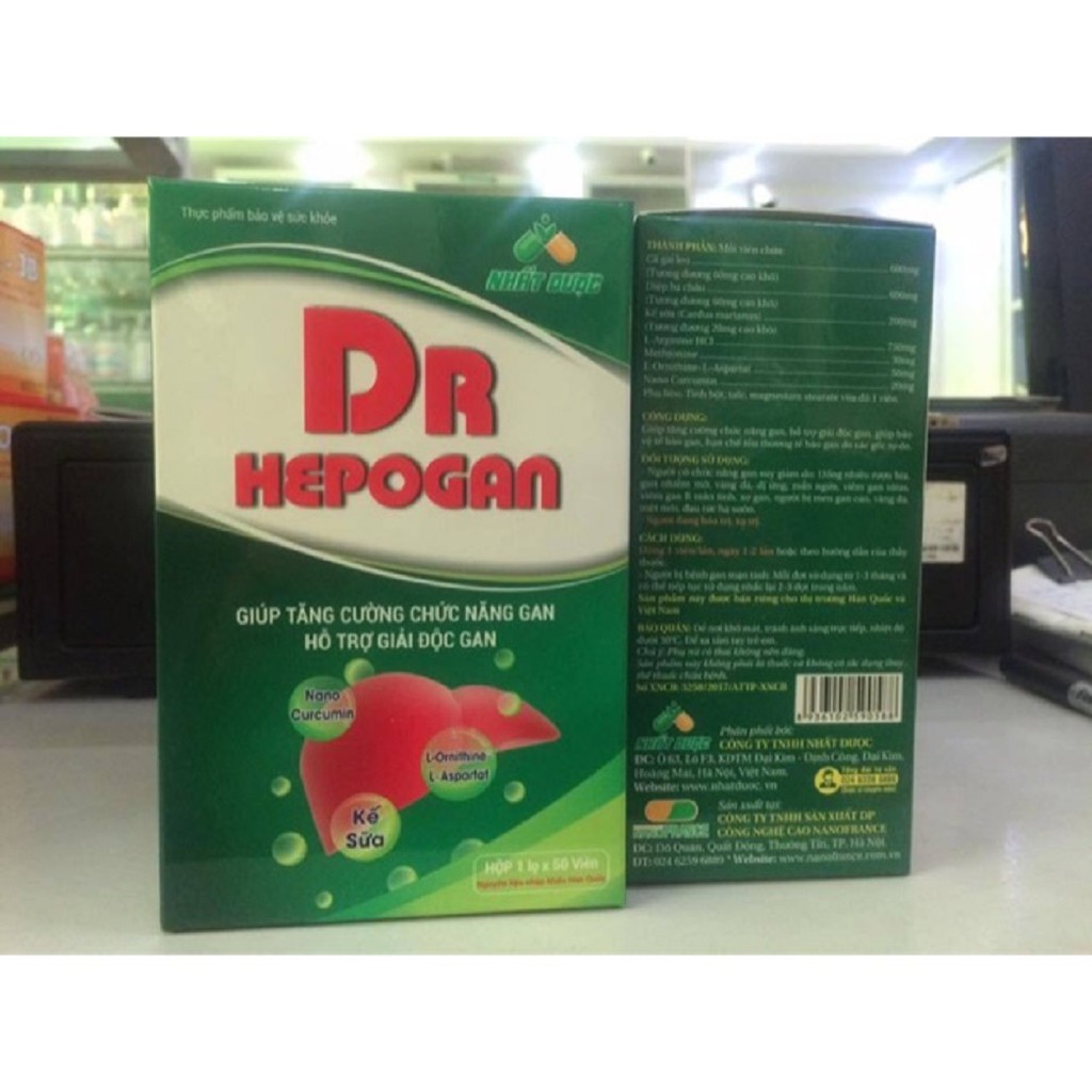 Viên bổ gan Dr Hepogan