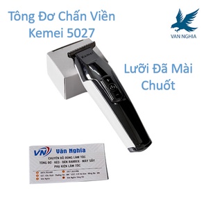 Tông đơ chấn viền Kemei 5027 lưỡi đã mài chuốt máy khỏe chạy êm pin trâu bảo hành 6 tháng