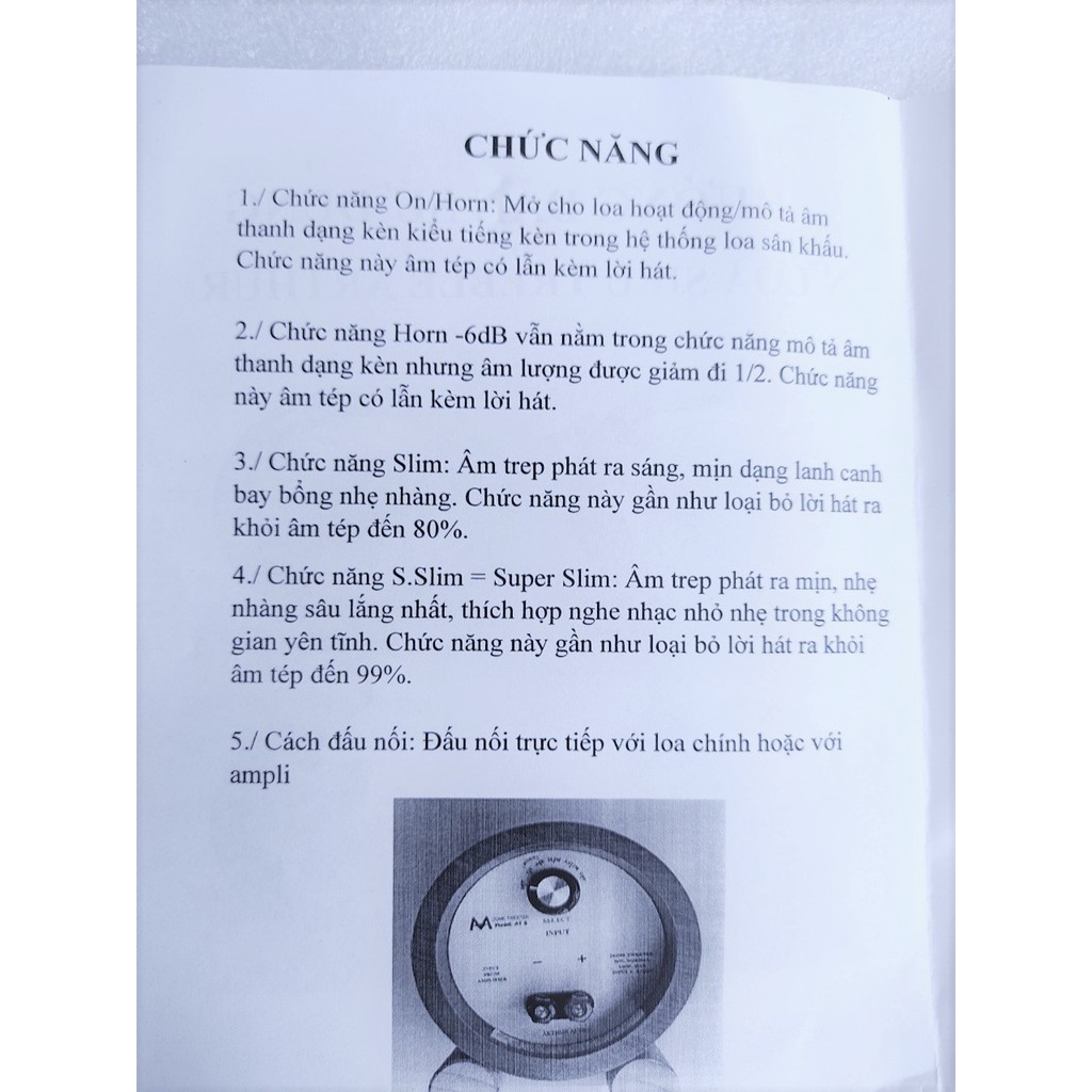 TRỌN BỘ CẶP LOA TREBLE ARTHUR CHÍNH HÃNG - VỚI 4 CHẾ ĐỘ CHỈNH - PHÙ HỢP MỌI DÀN ÂM THANH - LOA TĂNG TRÉP - LOA TRÉP RỜI