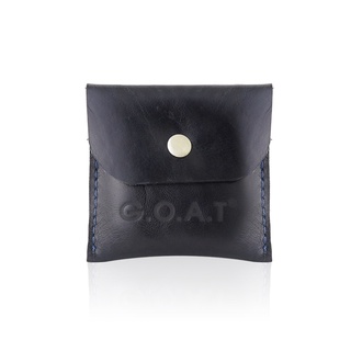 Móc khóa Da thật GOAT K0009 màu xanh đen