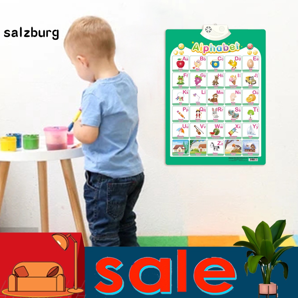 Bảng Điện Tử Bảng Chữ Cái Tiếng Anh Treo Tường Giáo Dục Cho Bé