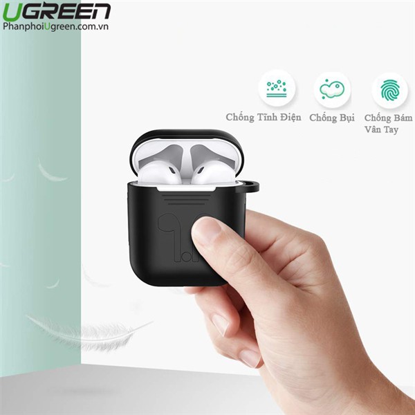 Hộp bảo vệ Airpods - Chất liệu Silicone - Chính hãng Ugreen 50867