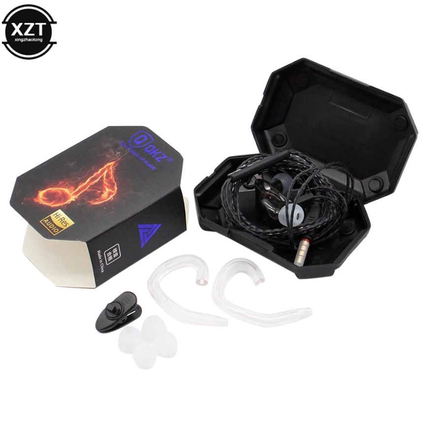 Tai Nghe Phone QKZ CK5 Âm Thanh HiFi Strong Bass, Chống Ồn, Có Mic Đàm Thoại, Nghe Nhạc, Xem Phim, Chơi Game Cực Đỉnh