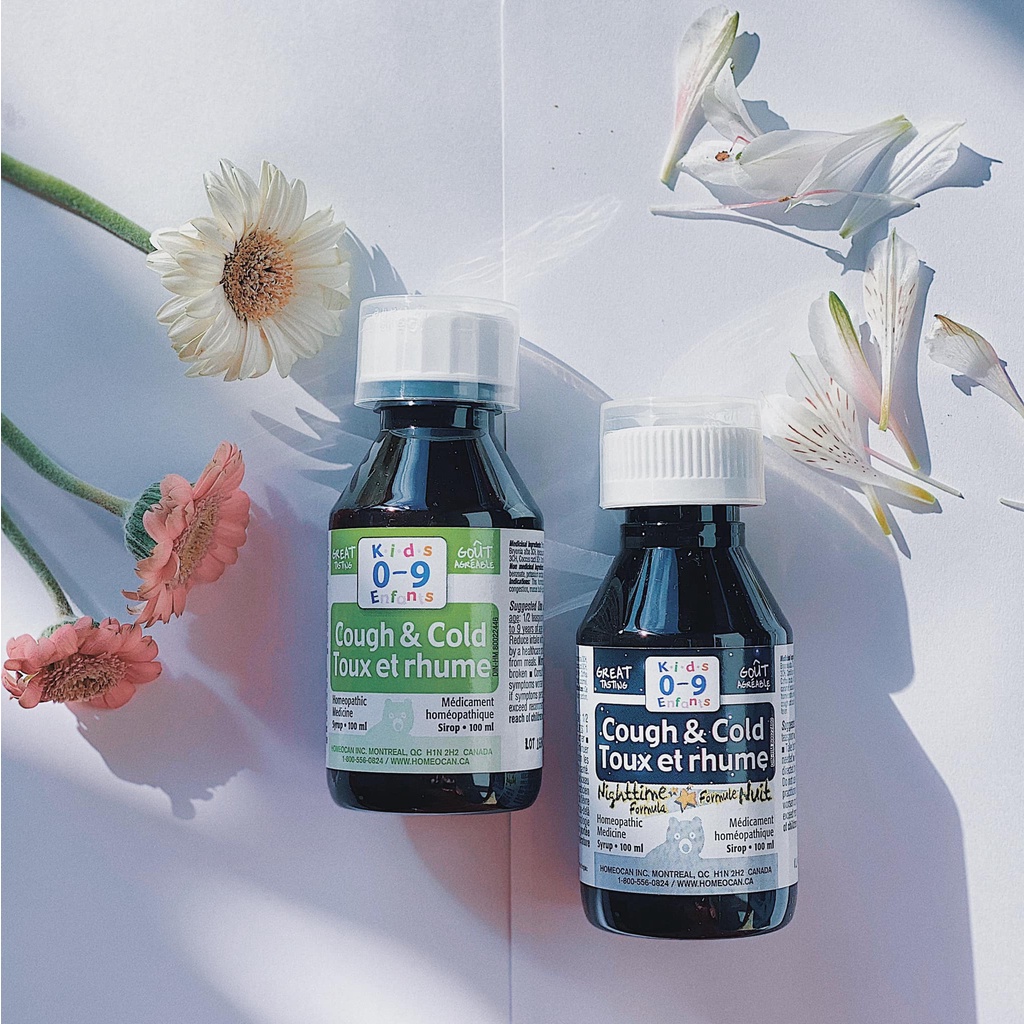 Siro cúm đêm Canada cho bé - Enfant Cough and Cold Nighttime Formula Syrup 100ml