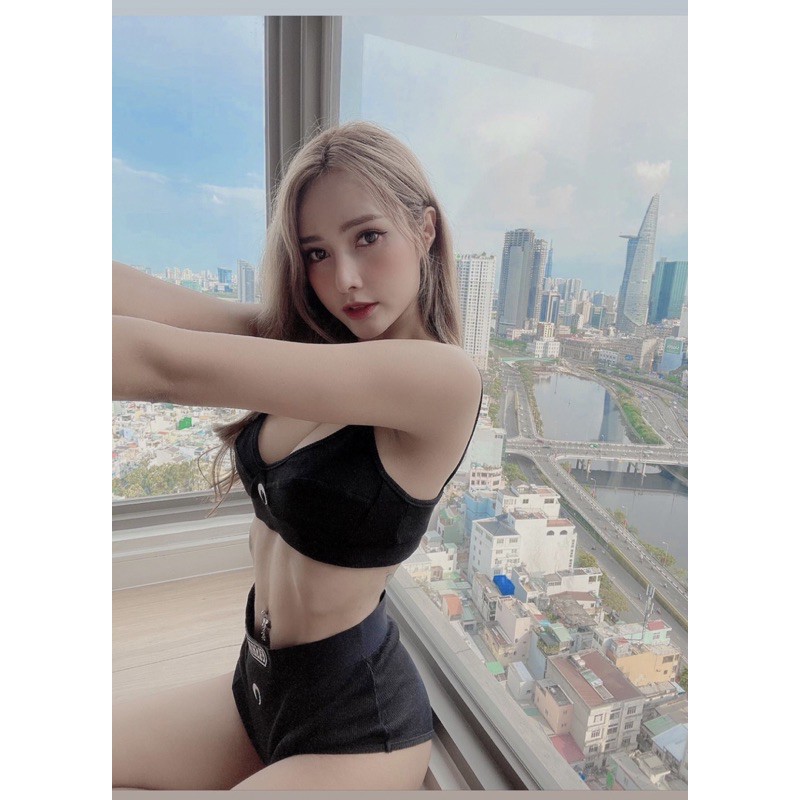 BỘ ĐỒ LÓT COTTON GÂN MẶT TRĂNG