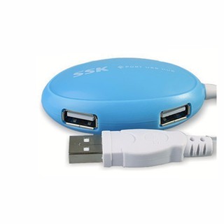Mua HUB USB 4 CỔNG SSK SHU 017 TRÒN XANH