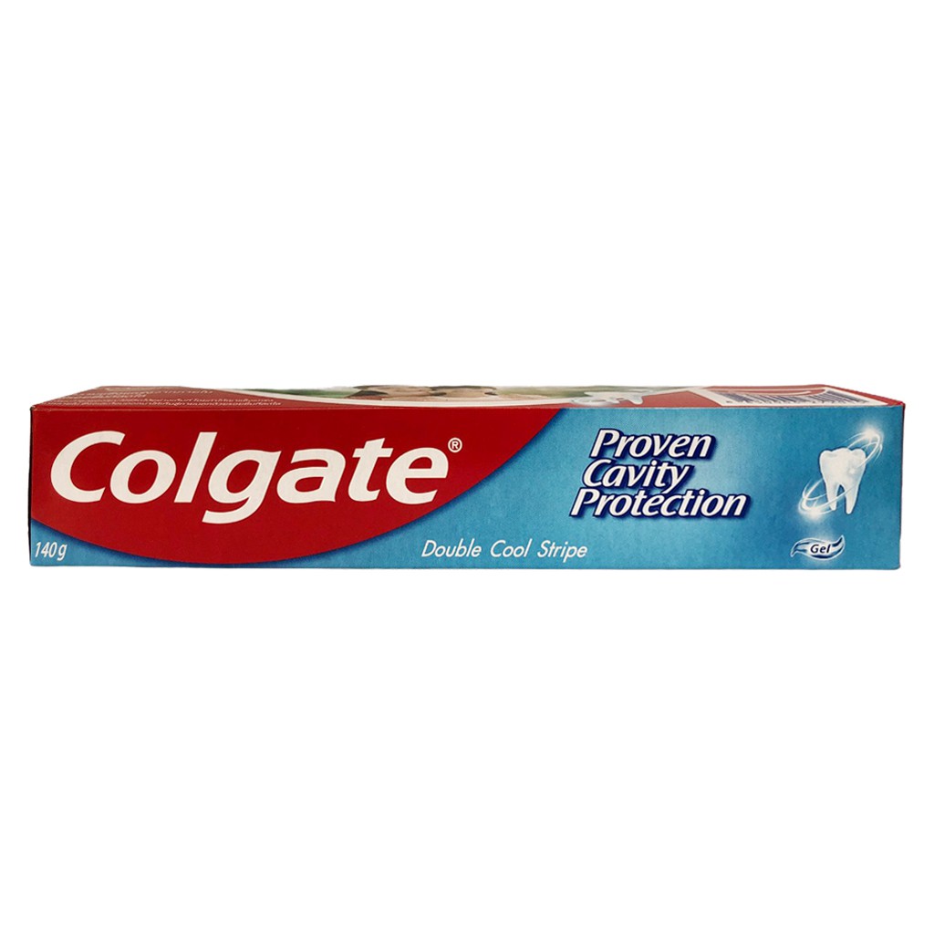 [HÀNG CHÍNH HÃNG] Kem Đánh Răng Colgate Thái Lan Double Cool Stripe 140g