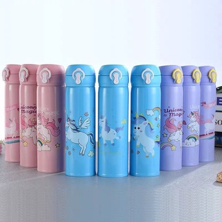 Bình Giữ Nhiệt Doremon + kitty + unicorn 500ml