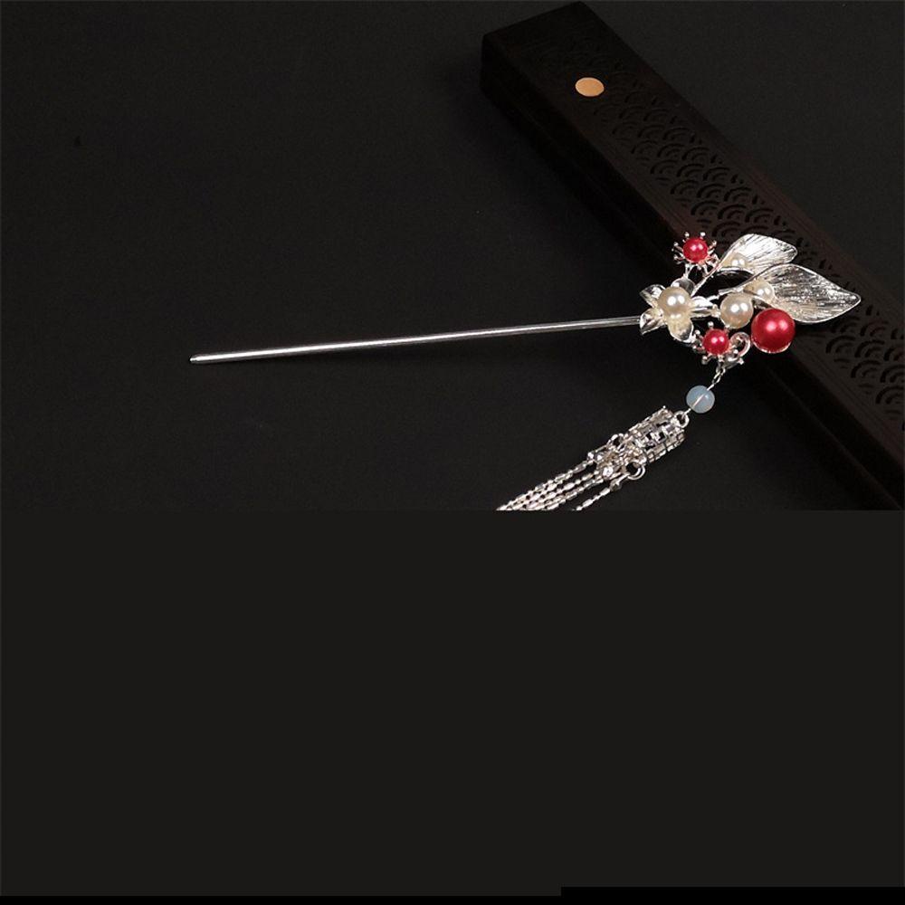 EXPEN Trâm Cài Tóc Hình Giọt Nước Đính Hoa Phong Cách Trung Hoa Cổ Điển Cho Cô Dâu