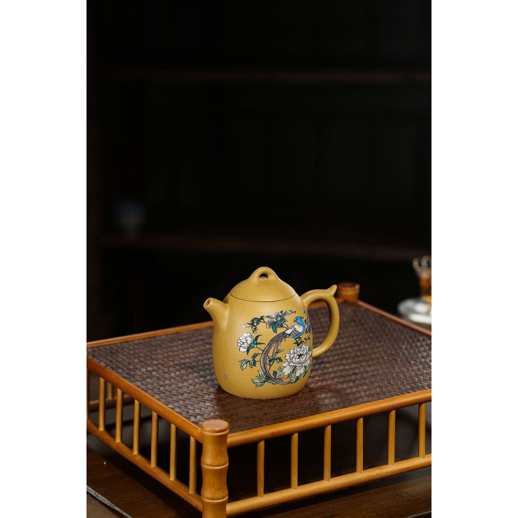 Ấm Tử Sa Nghi Hưng Tần Quyền 220 ml (Đoạn Nê)