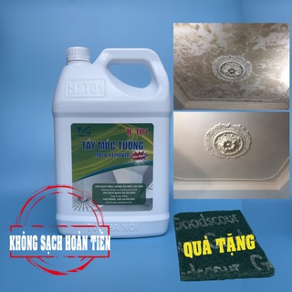TẨY MỐC QUẦN ÁO, MỐC TƯỜNG ĐẬM ĐẶC H+T01 5 LÍT CHO NHÀ NGHỈ KHÁCH SẠN, giặt là, bệnh viện  Đặc trị ố, mốc quần áo Đặc tr