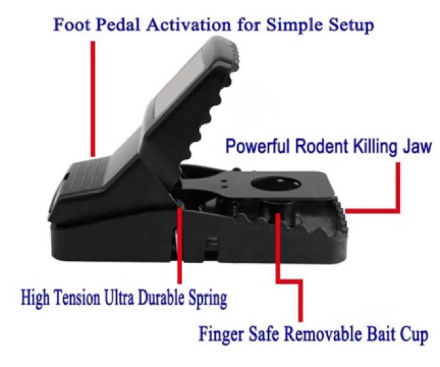 Bẫy kẹp chuột siêu nhạy