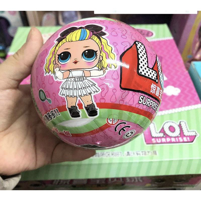 Đồ chơi trứng bất ngờ búp bê LOL kèm phụ kiện đáng yêu cho bé