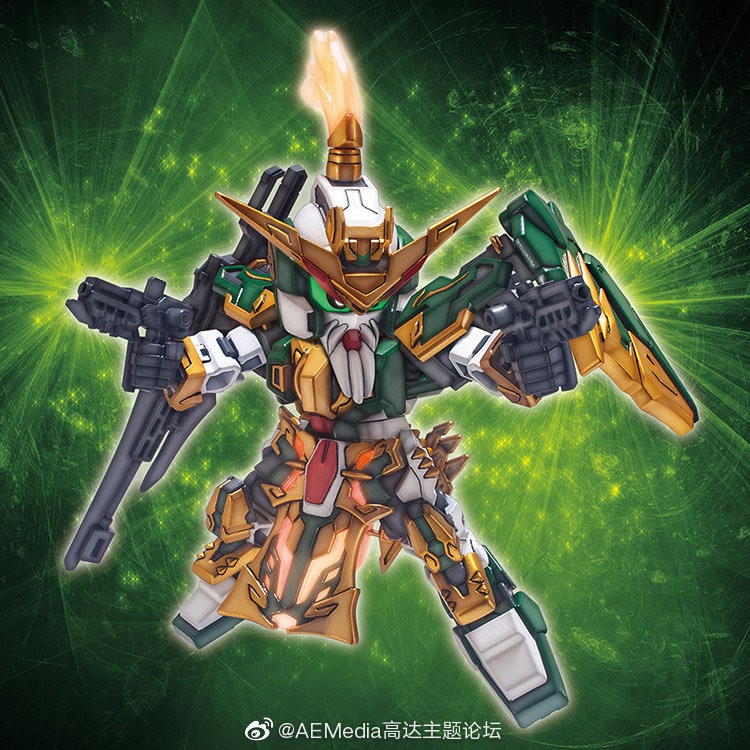 Mô hình lắp ráp SD Tam Quốc Dynames Gundam Hoàng Trung Bandai