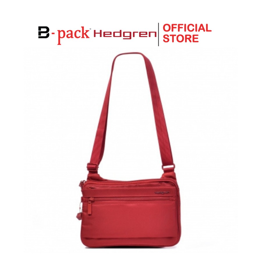 Túi đeo chéo cho nữ chống nước cao cấp HEDGREN Sally CHÍNH HÃNG 23x3x15.5cm