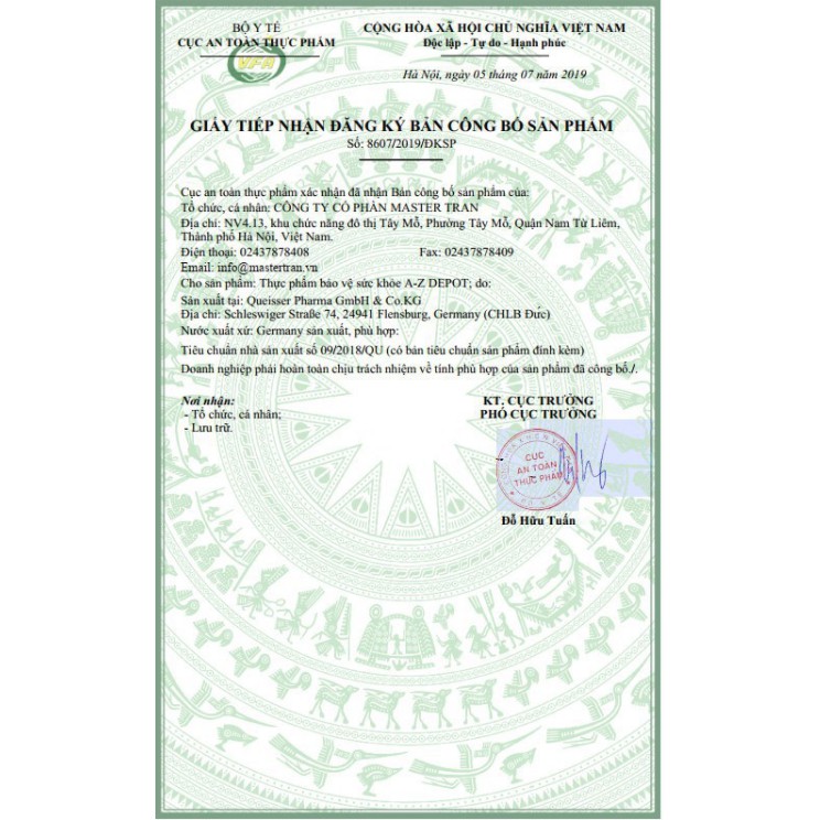 Viên uống Vitamin tổng hợp Doppelherz Aktiv A-Z Depot 40 viên - Hàng Đức Chính Hãng | Thế Giới Skin Care