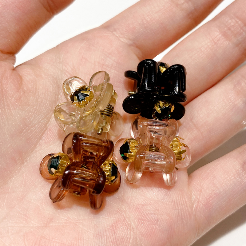 Kẹp Tóc Đính Hoa Phong Cách Hàn Quốc Xinh Xắn Cho Nữ