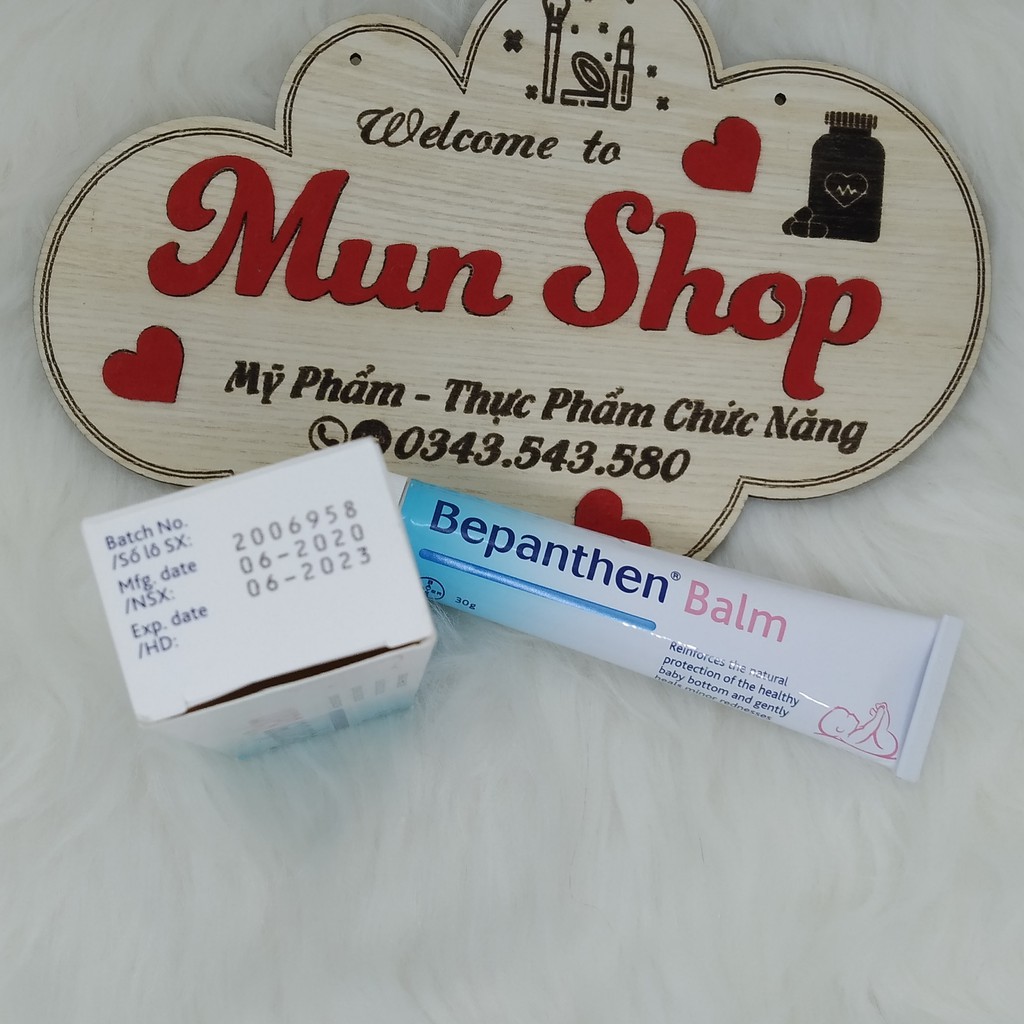 Kem chống hăm dạng mỡ BEPANTHEN BALM cho bé