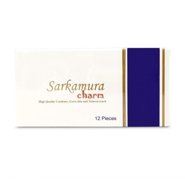 Bao cao su Sakamura siêu mỏng có hạt li ti (hộp 12 chiếc)