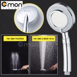 Tay sen siêu tăng áp 400% với 3 chế độ nước C'MON TS-03 (bạc)