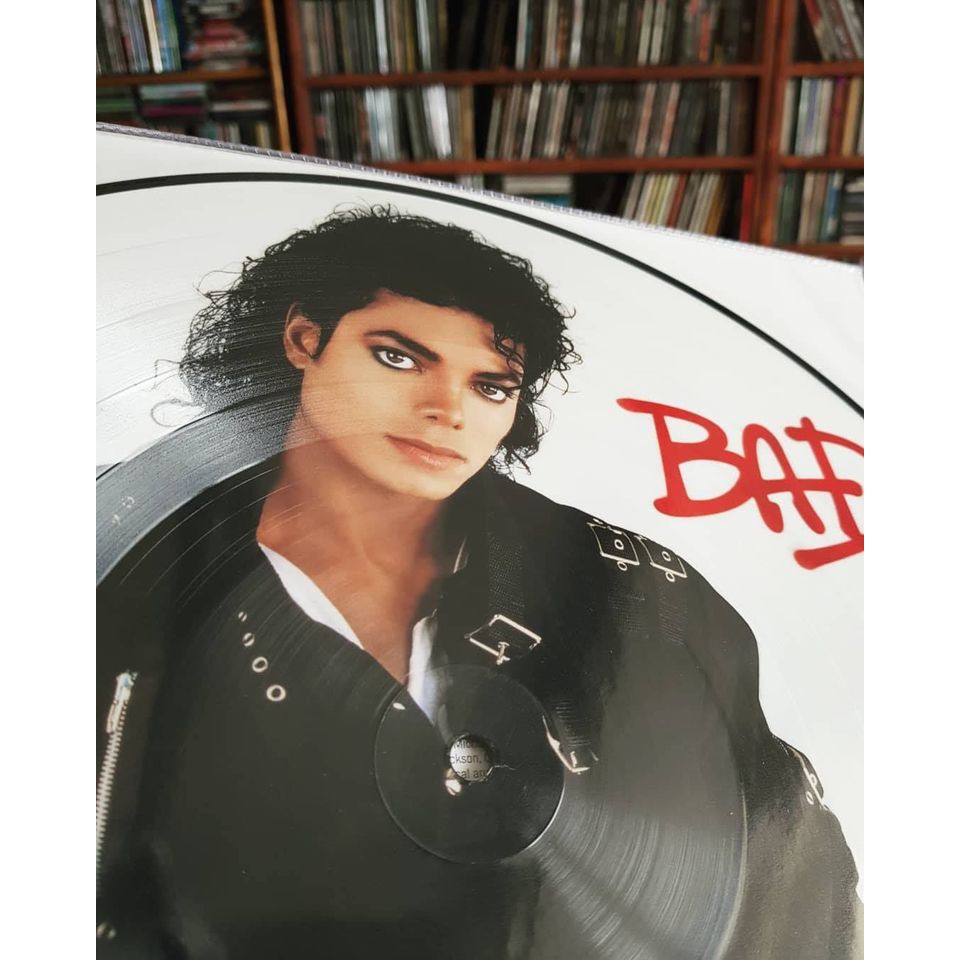 Michael Jackson ‎– Bad  vinyl LP đĩa than in hình