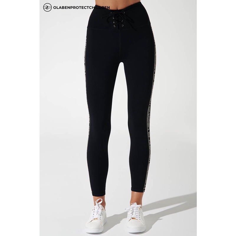 OLABEN Quần tập yoga gym 7/8 Hw Double Knot Legging