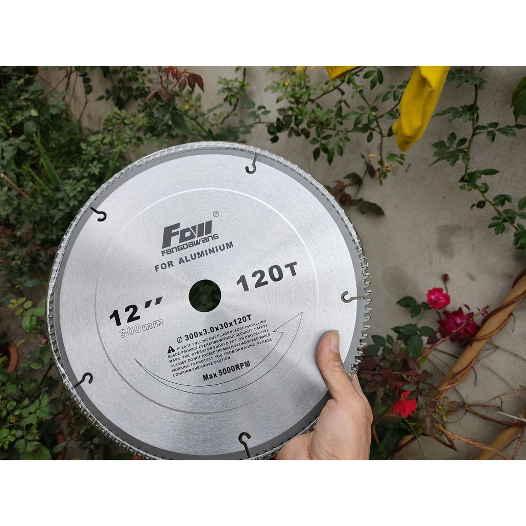 Lưỡi cắt nhôm 300x120R chĩnh hãng