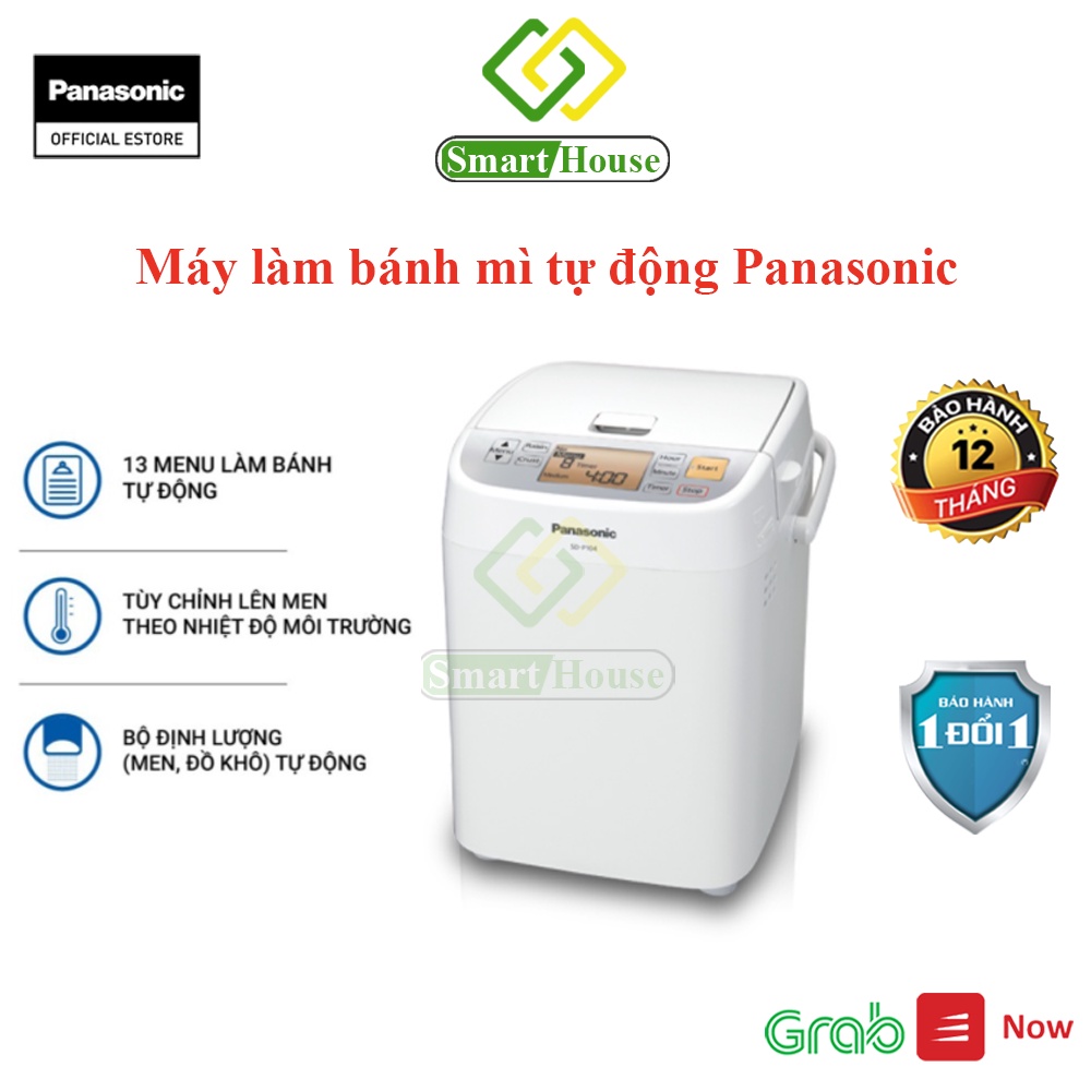 SD-P104WRA - Máy làm bánh mì tự động Panasonic SD-P104WRA 360W- Hàng chính hãng - Smart House