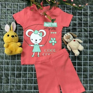 BỘ CARTERS IN HÌNH BÉ GÁI