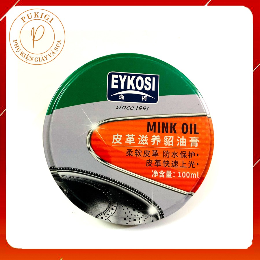 Dầu chồn mink oil eykosi 100ml chăm sóc bảo dưỡng đồ da | BigBuy360 - bigbuy360.vn