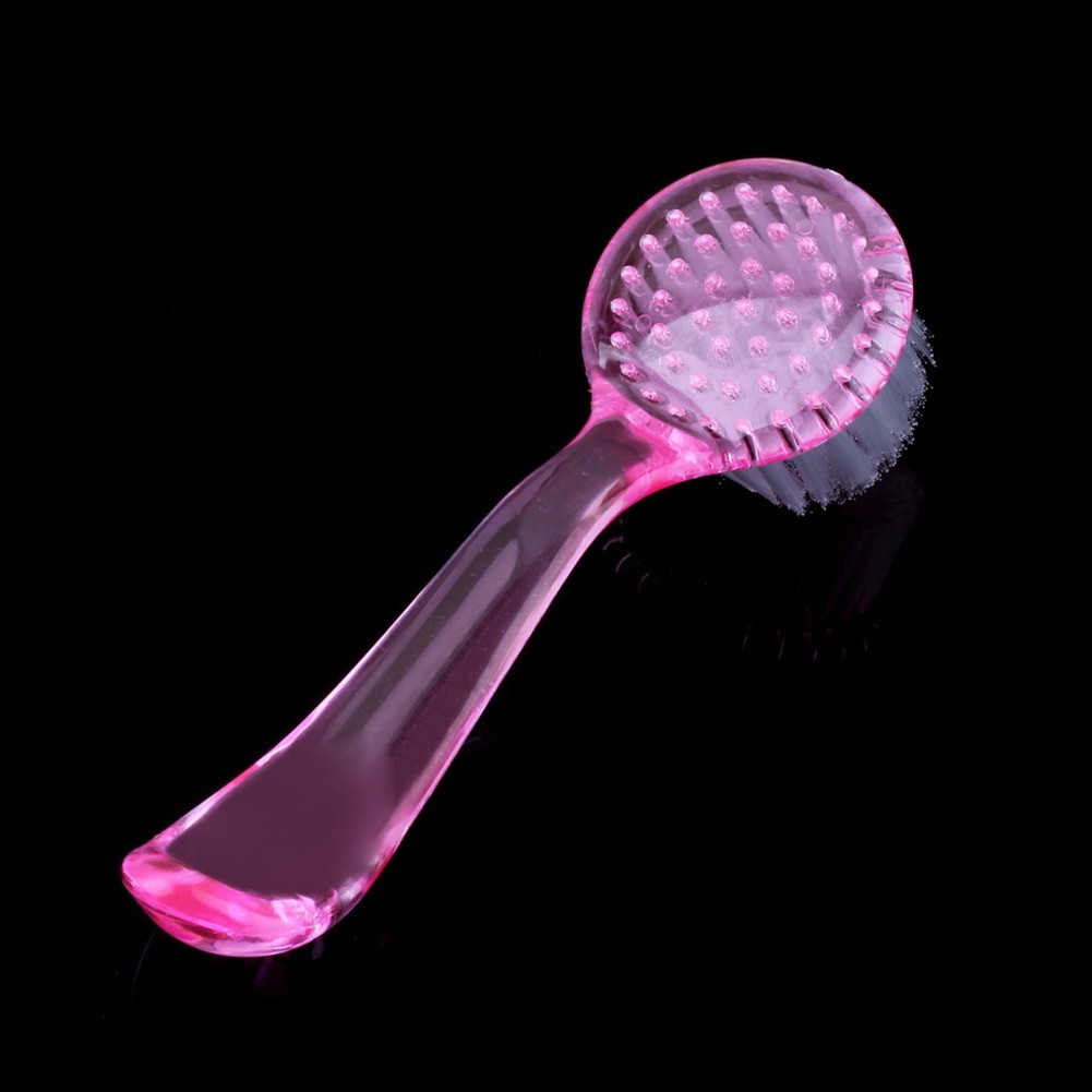 [Hàng mới về] Bàn chải rửa mặt lông mềm tẩy tế bào da chết làm sạch chăm sóc da mặt