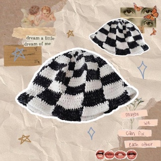 [ẢNH THẬT] NÓN LEN CHECKERED