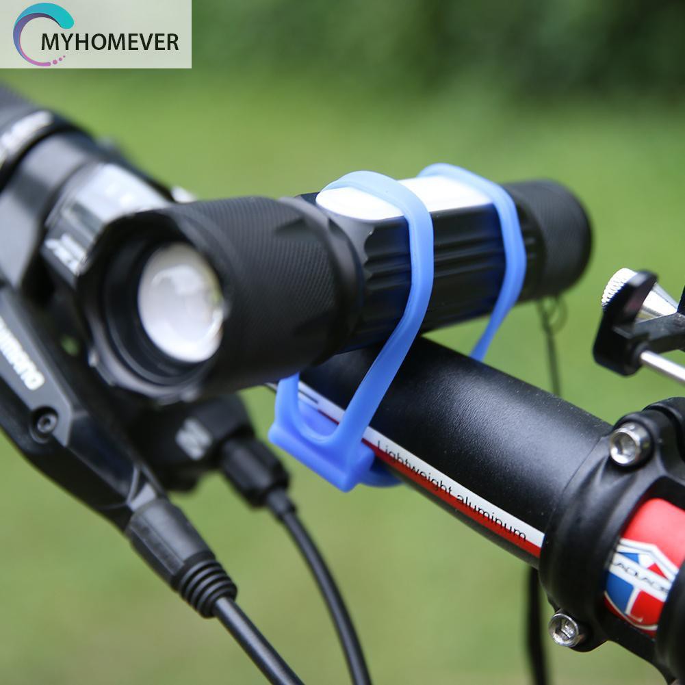 Dây Đai Silicon Giữ Đèn Pin Cho Xe Đạp