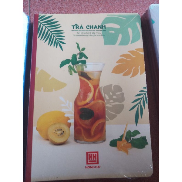 vở kẻ ngang 72 trang bìa trà chanh