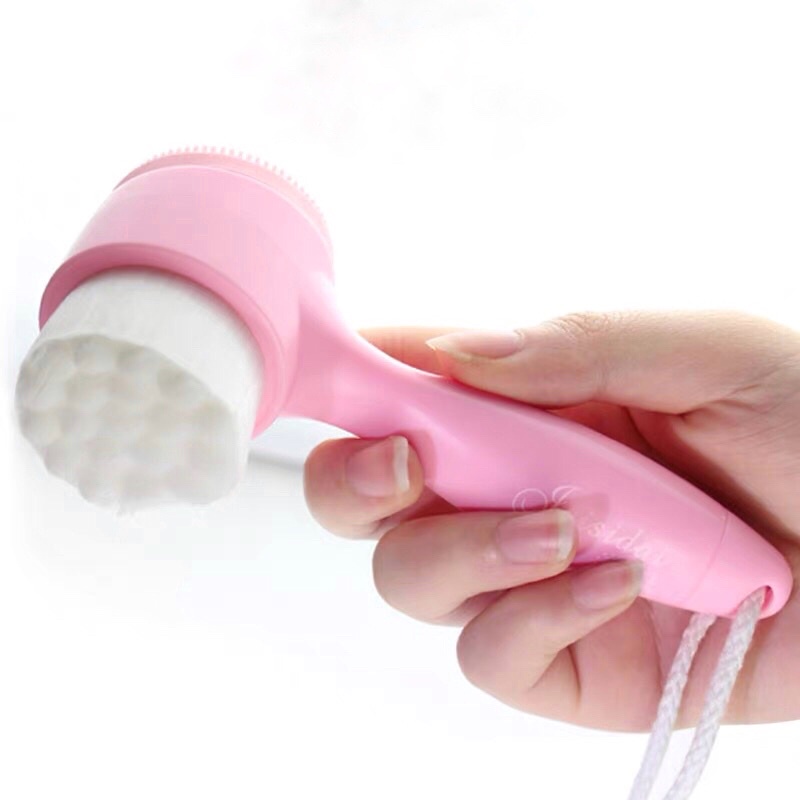 Cọ rửa mặt 2 đầu siêu mềm, siêu sạch