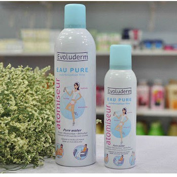 Xịt Khoáng Pháp Evoluderm Cấp Ẩm Làm Dịu Da (Chai 150ml & 400ml)