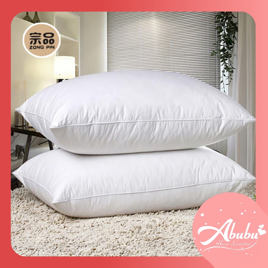 Ruột gối Khách Sạn 02 cái ABUBU Home ( gối dự án KS 3-4* - Microfiber)