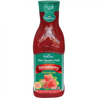 Sinh tố Dâu Golden Farm chai 1 lít
