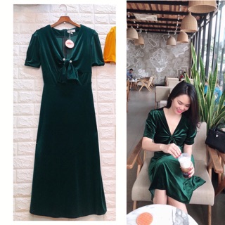 Váy nhung sale