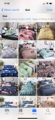Bộ chăn ga cotton mịn( chỉ tặng ko bán)