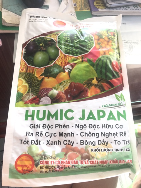 HUMIC JAPAN - KG - HÀNG CHÍNH HÃNG QUẢ CẦU LỬA - BIO JAPAN
