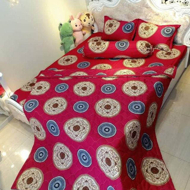 Live bộ ga cotton boly