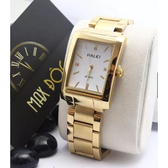 Đồng hồ nữ Halei mặt vuông sang trọng hấp dẫn | BigBuy360 - bigbuy360.vn