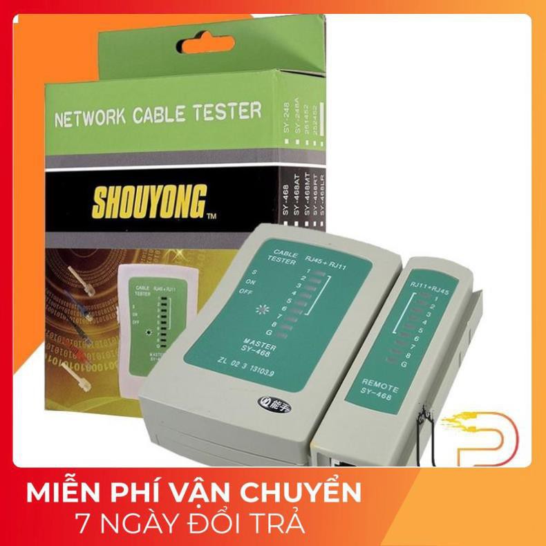 Bộ test cáp mạng RJ45 ( Đã kèm pin test )