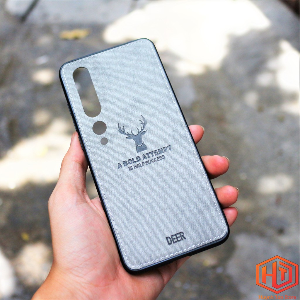 Ốp lưng xiaomi 11 mi 10 mi 10 pro chống bám vân tay hình Nai 3D nhiều màu sắc phụ kiện điện thoại huỳnh tân store