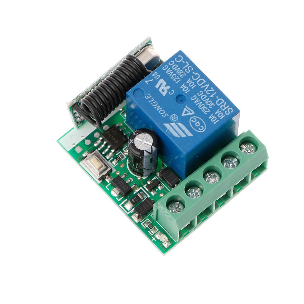 Bộ tiếp nhận và truyền tín hiệu không dây DC12V 10A 1CH | BigBuy360 - bigbuy360.vn