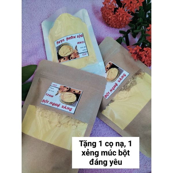 (100gr, 250gr, 500gr) Chuyên sỉ, lẻ tinh bột nghệ vàng
